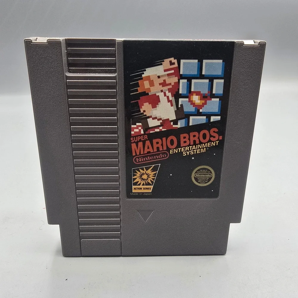 Nintendo NES Super Mario Bros. Video Game Cartridge Action Series 1985 OEM